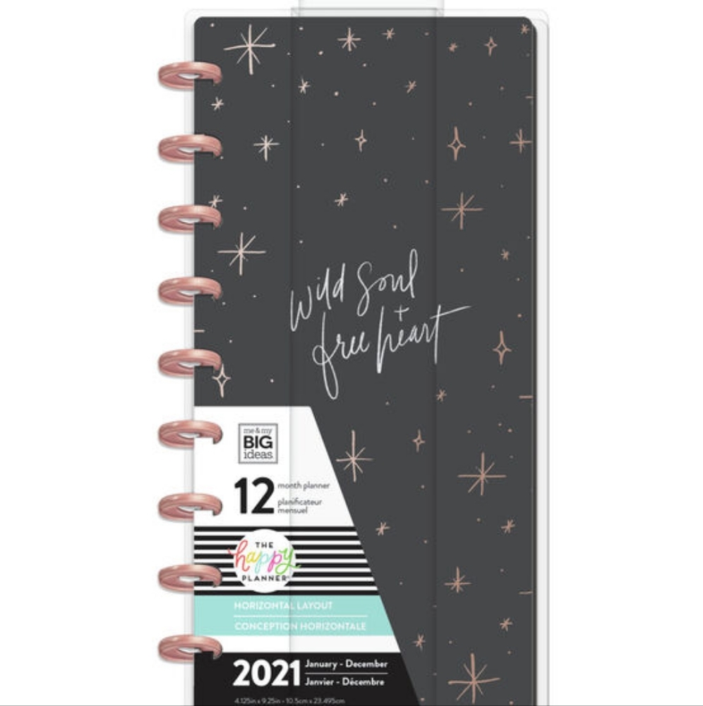 NWT Mambi Happy Planner skinny classic (wild soul, 2021 dated)